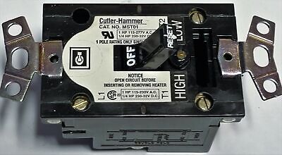 Cutler-Hammer MST01 Manual Motor Starter