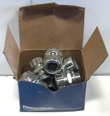Thomas & Betts 5234 1" LIQUIDTIGHT Flexible Metal Conduit Connectors Straight