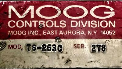 MOOG 76-263C Hydraulic Valve