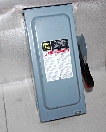 Square D HU361RBEI Heavy Duty Safety Switch