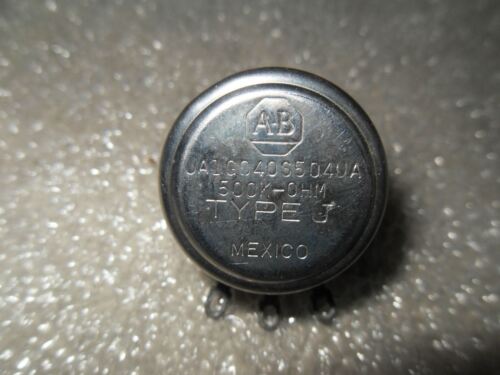 1 Allen-Bradley Ja1G040S504Ua Potentiometer