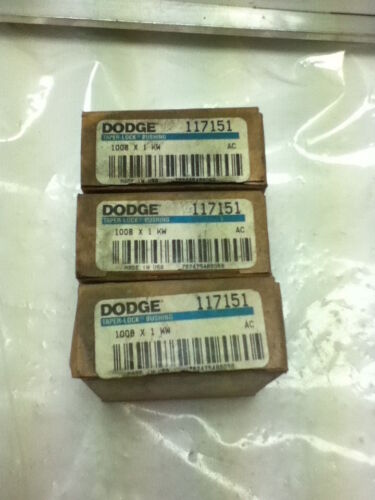 LOT OF 3 DODGE 117151 BUSHINGS