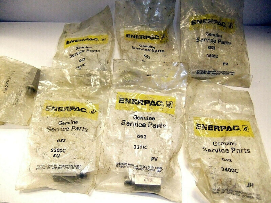 LOT of 7 Enerpac Service Parts GS2 2300C 3400C 3301C