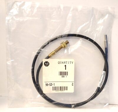 Allen-Bradley 99-53-1 3 ft Glass Fiber Optic Cable for Photoelectric Switch