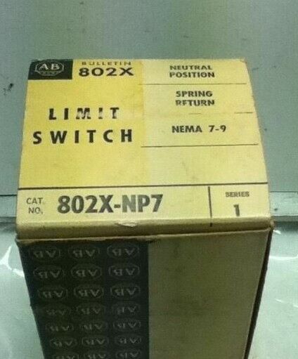 Allen-Bradley 802X-NP7 Series 1 Limit Switch