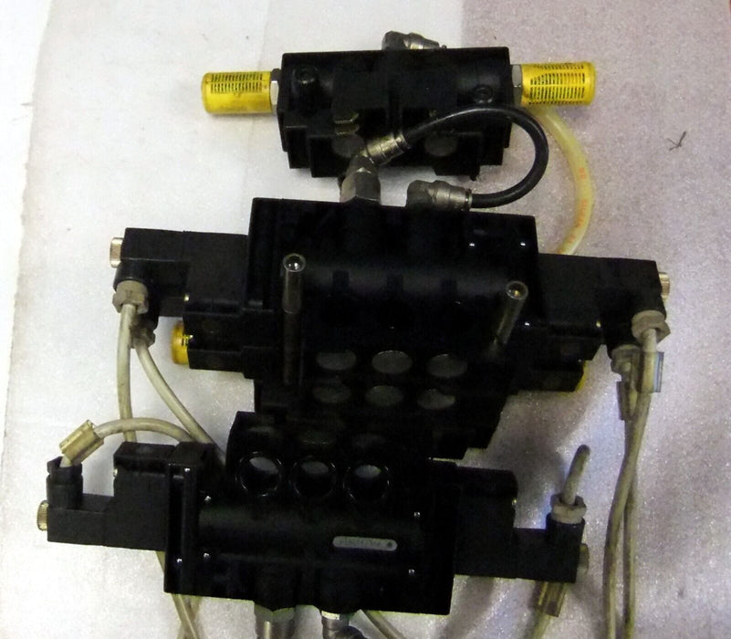 Telemecanique Valve Assembly PVLC 1723 with Coils in Tandem