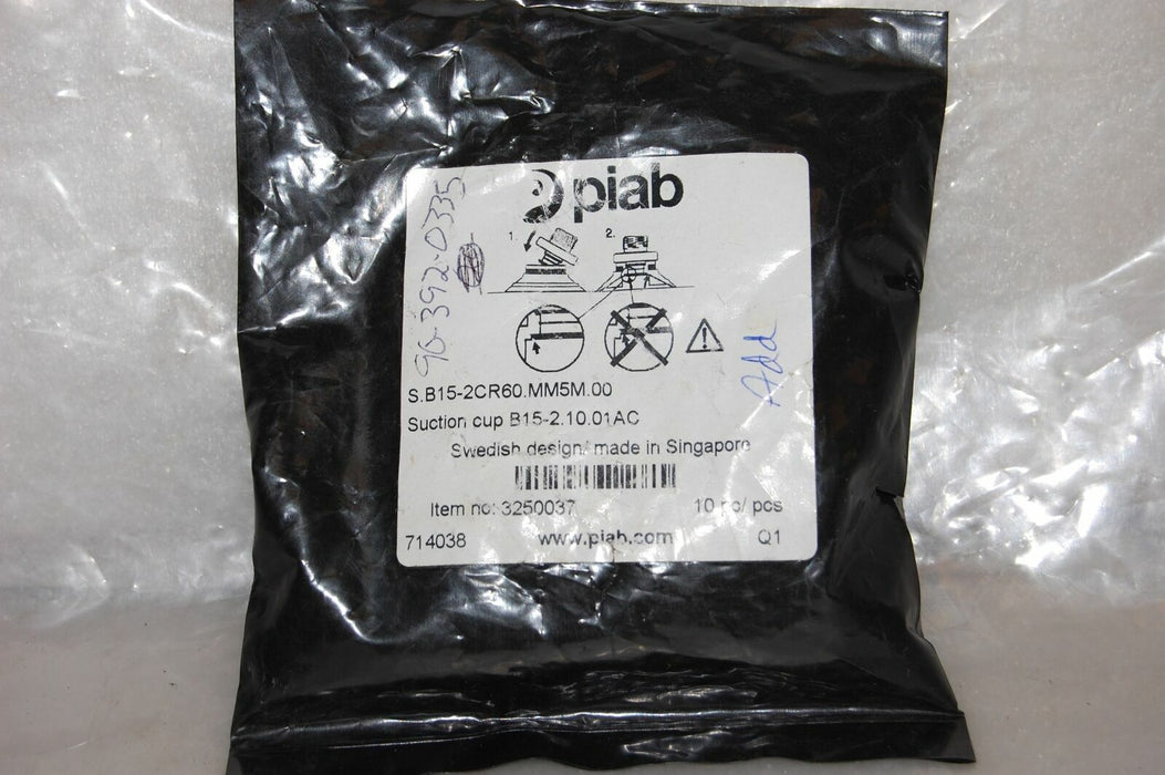 PIAB SUCTION CUP S.B15-2CR60.MM5M.00