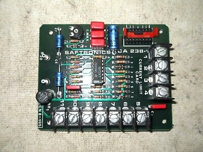 Saftronics CA 238-1 Current Limit Card ECN8-105