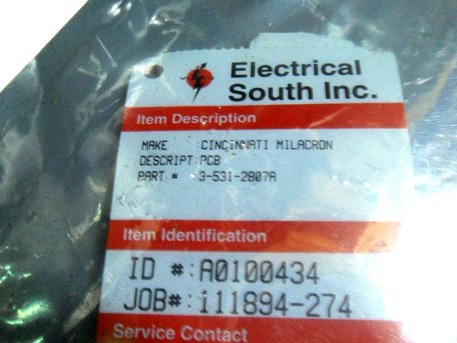 Cincinnati Milacron 3-531-2365A Circuit Board