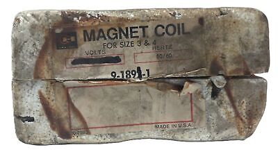 Cutler-Hammer 9-1891-1 110/120V Magnetic Coil for NEMA 3 & 4 Starter / Contactor