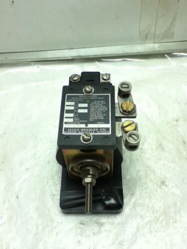 Allen-Bradley 809-A07E SERIES A INSTANTANEOUS TRIP CURRENT RELAY