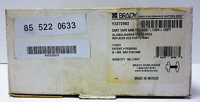 Brady 113121 GlobalMarK 2 Industrial Red Tape Cartridge