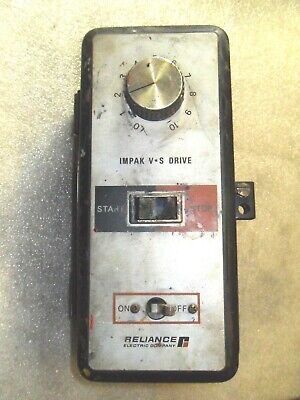 1 Reliance ELECTRIC 8C54D 3/4 HP IMPAK V*S DRIVE