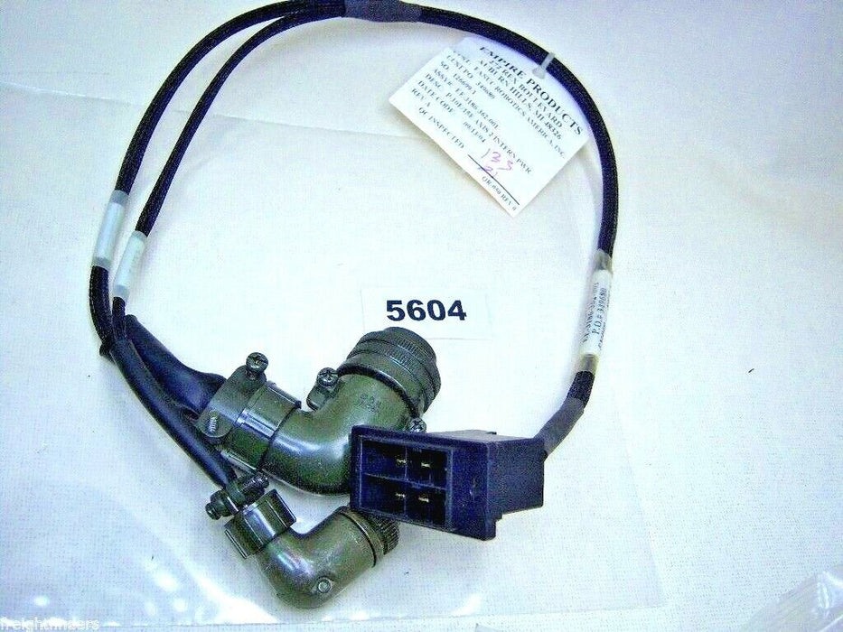Fanuc Robotics Power Cable EE-3186-362-001 Axis 2 Dual End