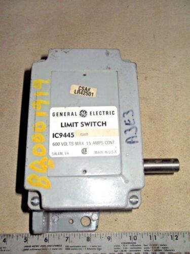GE IC9445C207 LIMIT SWITCH HEAVY DUTY