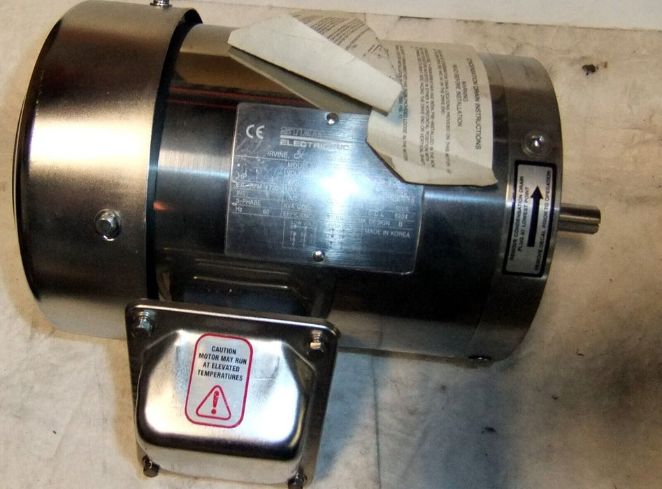 Sterling Motor 1HP 3PH SBO014PCA