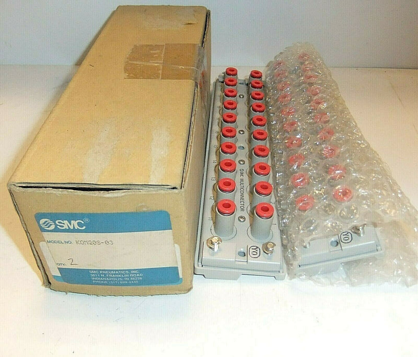 SMC Multi Connector KDM20S-03 LOT OF 2