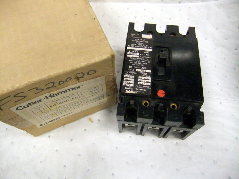 Cutler-Hammer EC3020 Circuit Breaker