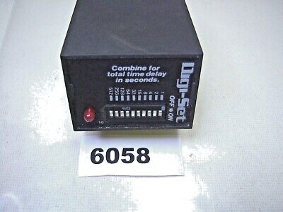 SSAC Time Delay Relay TDM120AL 1-1023 Sec.