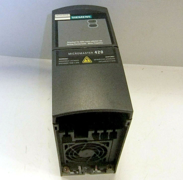 Siemens Micromaster 420 Drive 6SE6420-2UC13-7AA0