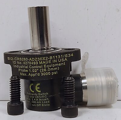 Turck BI2-CRS260-ADZ30X2-B1131/S34 Inductive Proximity Sensor