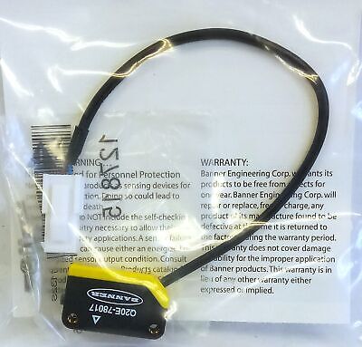 Banner Engineering Q20E-78017 97942-162K166H01 Photoelectric Sensor