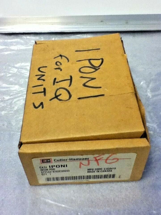 Cutler-Hammer IPONI INCOM PRODUCT OPERATED NETWORK INTERFACE