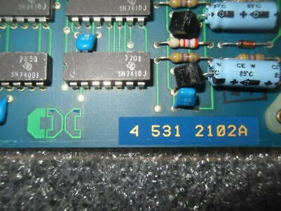 Cincinnati Milacron 4-531-2102A Printed Circuit Board