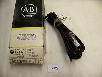 Allen-Bradley Proximity Switch 871C-K4B12-16 3Wire