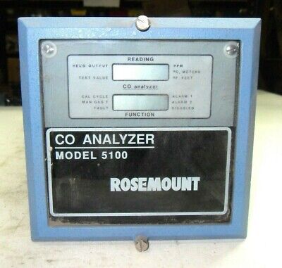 1 Rosemount MODEL 5100 CO ANALYZER