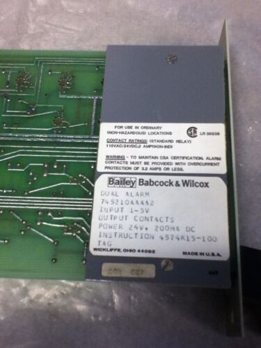 Bailey Controls 745210AAAA2 Output Module