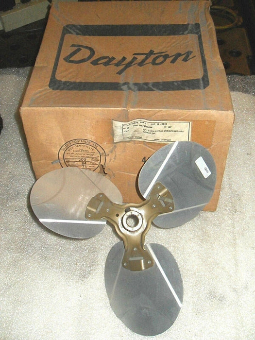 4 Dayton 4C459 12" Fan Blades