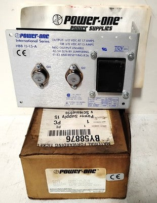 Power-One HBB15-1.5-A Linear Power Supply