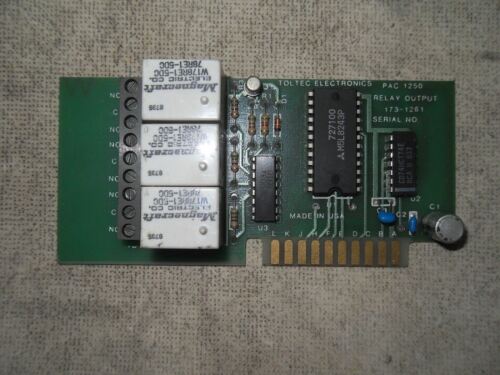 1 TOLTEC ELECTRONICS PAC-1250 RELAY OUTPUT