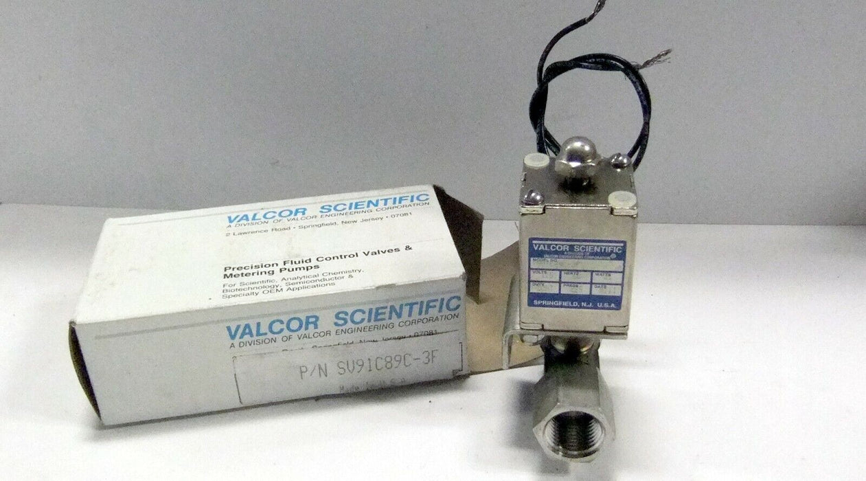 Valcor Scientific Valve SV91C89C-3F