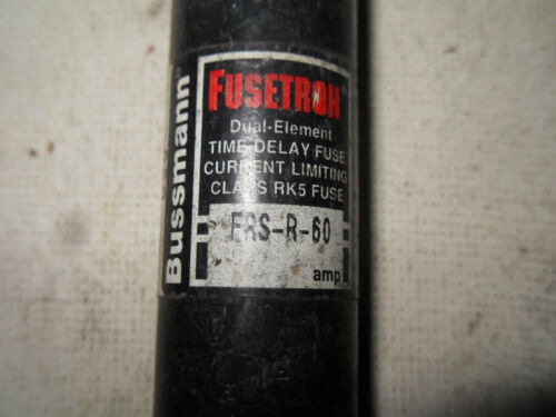 1 LOT OF 2 Bussmann FRS-R-60 FUSES