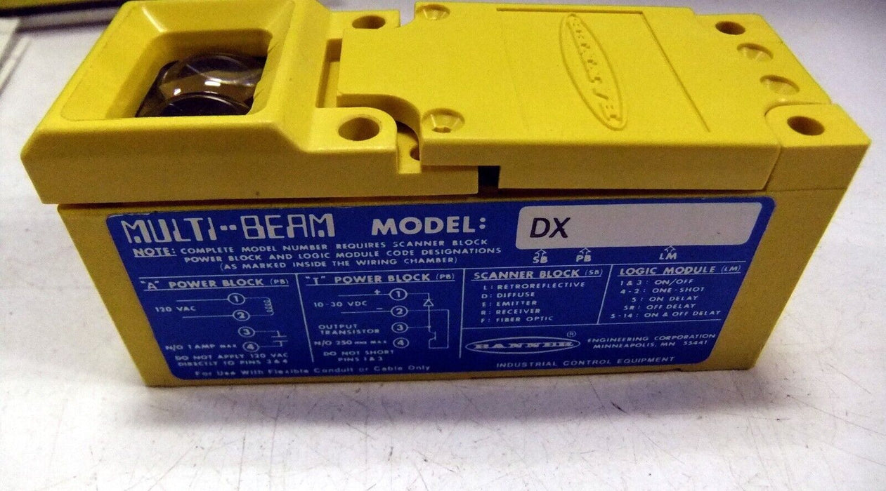 Banner Engineering Scanner Block Model DX