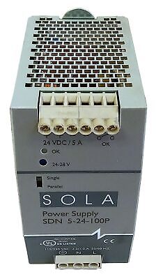 SOLA SDN-5-24-100P 24 V DC 5 A Power Supply