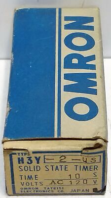 Omron H3Y-2-US-AC120-10S Solid State Timer