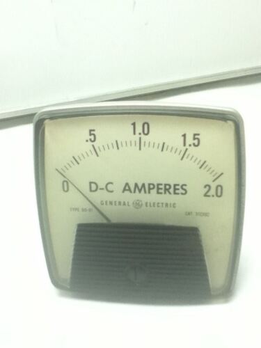 GE D0-91 Panel Meter 0-50DC