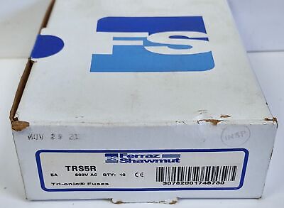 Gould TRS5R TRI-IONIC 5 A 600 V Class RK5 Current Limiting Time Delay Fuse