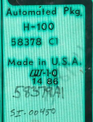 Automated Packaging 58378 Power Supply for H-100 Industrial Counter