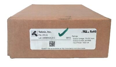 Teknic IPC-5 75 V DC 350 W Intelligent Power Center Power Supply