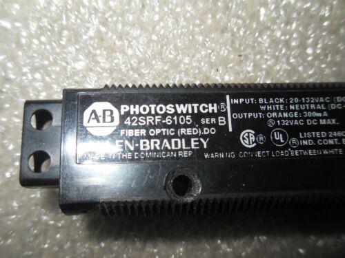 Allen-Bradley Photoswitch 42SRF-6105 Fiber Optic