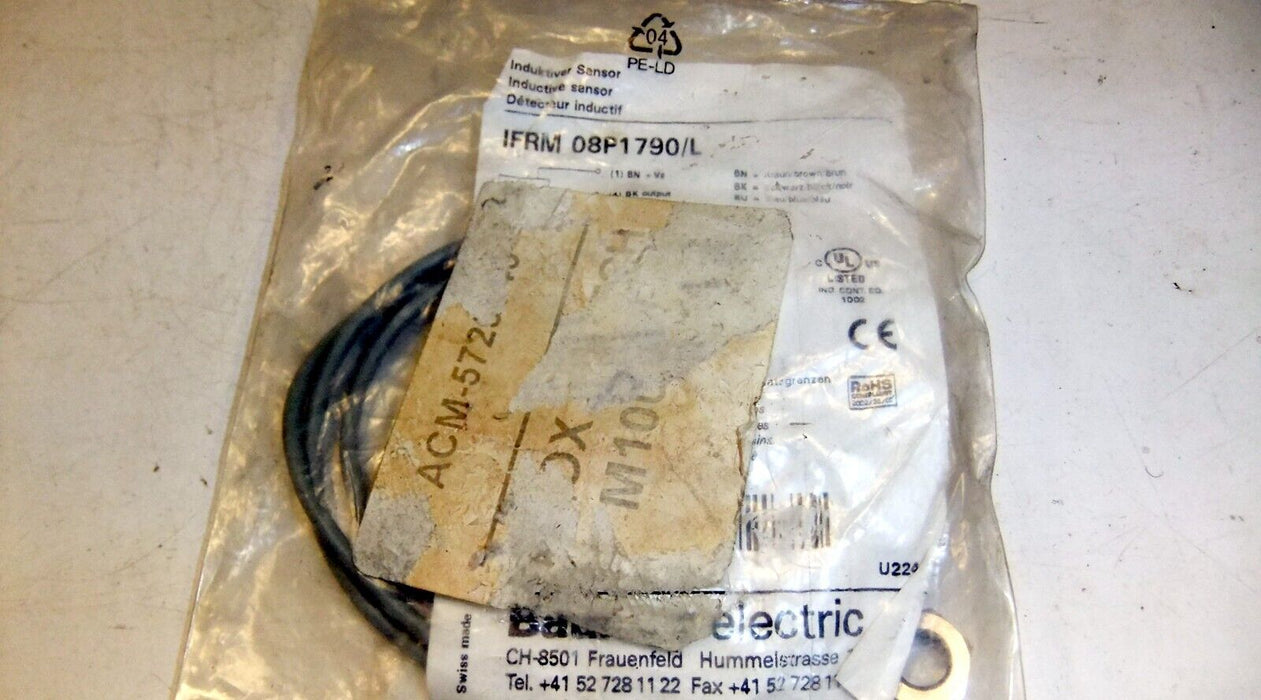 Baumer Proximity Switch IFRM 08P1790/L