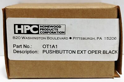 Westinghouse OT1A1 Black Pushbutton