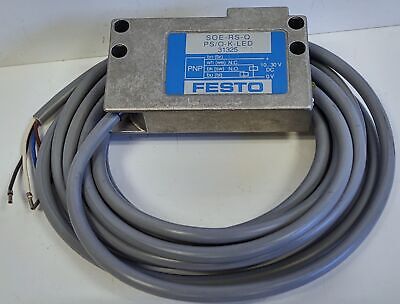 Festo SOE-RS-Q-PS/O-K-LED SOE-RS-Q-PS/0-K-LED 31325 Fiber Optic Barrier Sensor