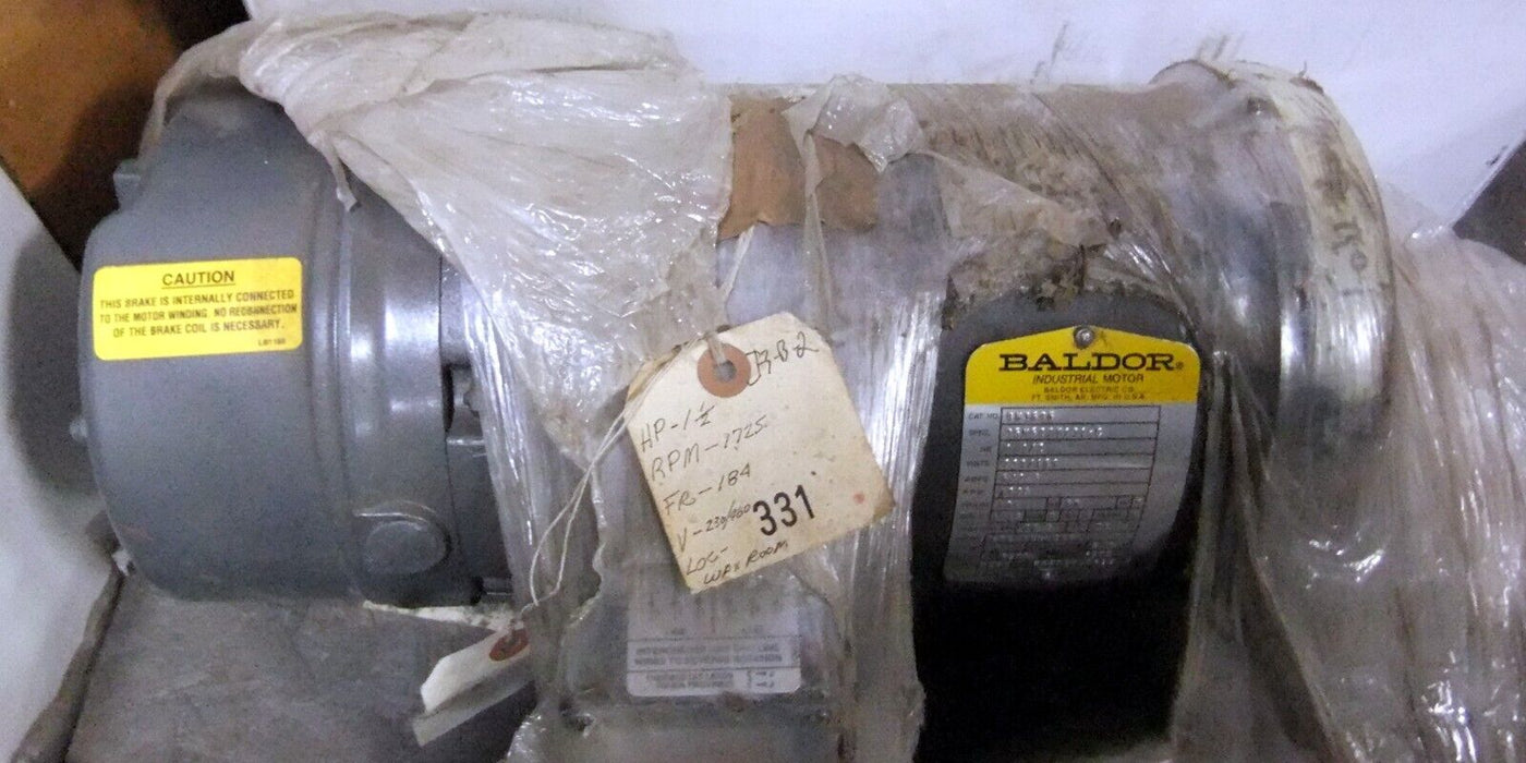 Baldor BM3606 Brake Motor