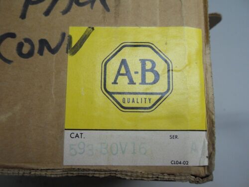 1 Allen-Bradley 593-B0V16 OVERLOAD RELAY