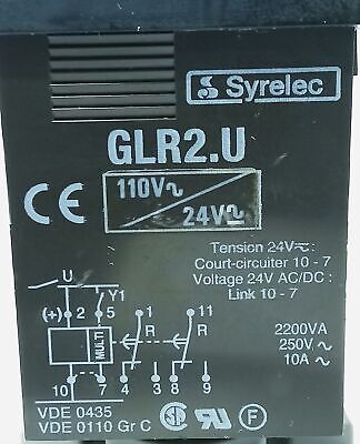 Crouzet GLR2.U Adjustable Time Delay Relay